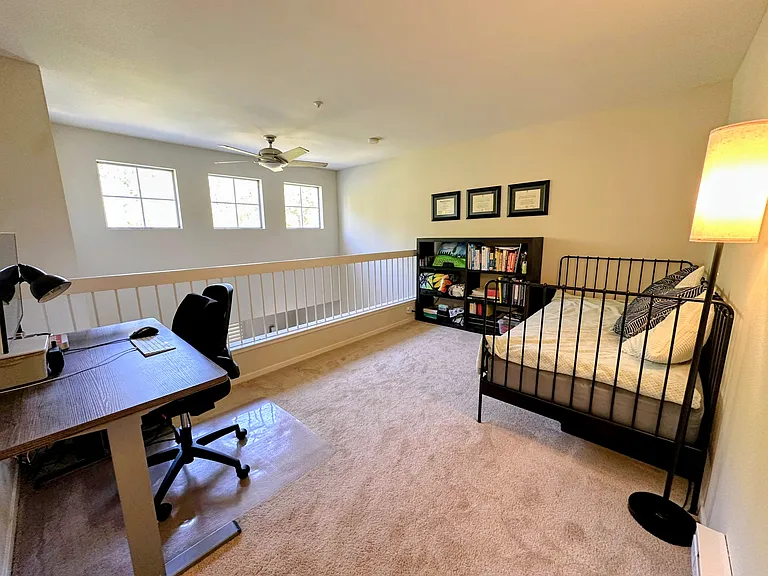 Loft view from stairs