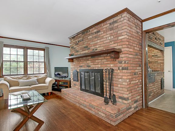 Nice Wood Burning Fireplace 