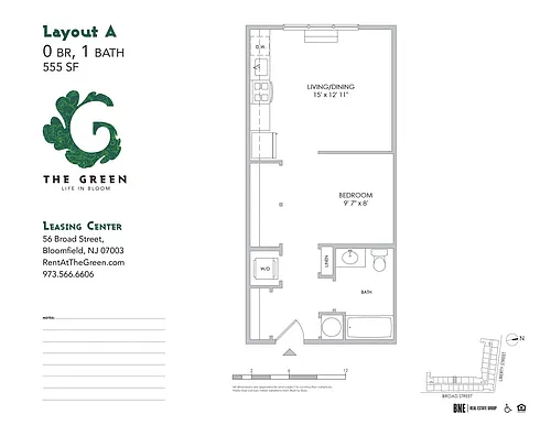 Floor plan Layout A