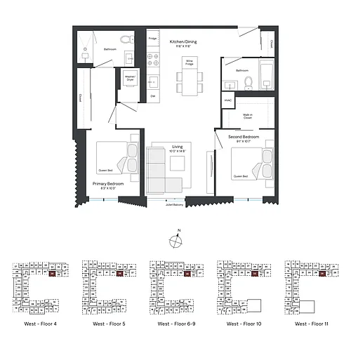 Floor plan W0439