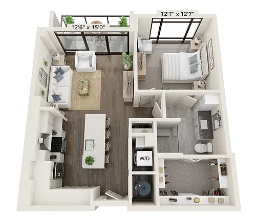 Floor plan Anchor 820a
