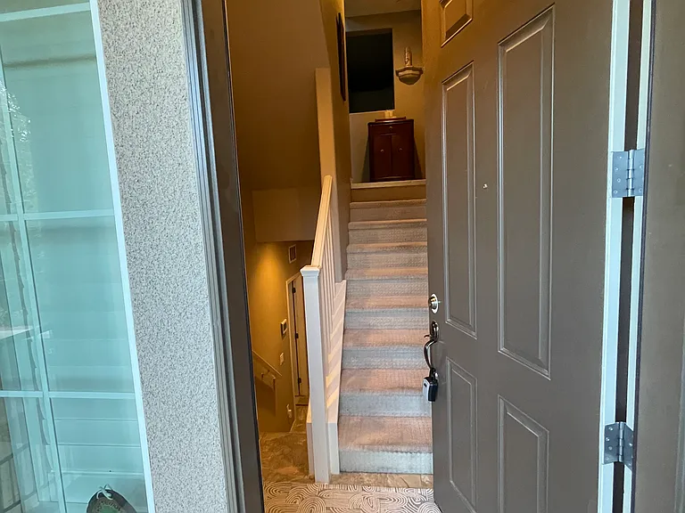 Step into a welcoming spilt (tri) entryway that gives you two options : head upstairs to the main living area or downstairs to 2bd bedroom laundry, and garage. The layout offers privacy, flexibility and convenience.