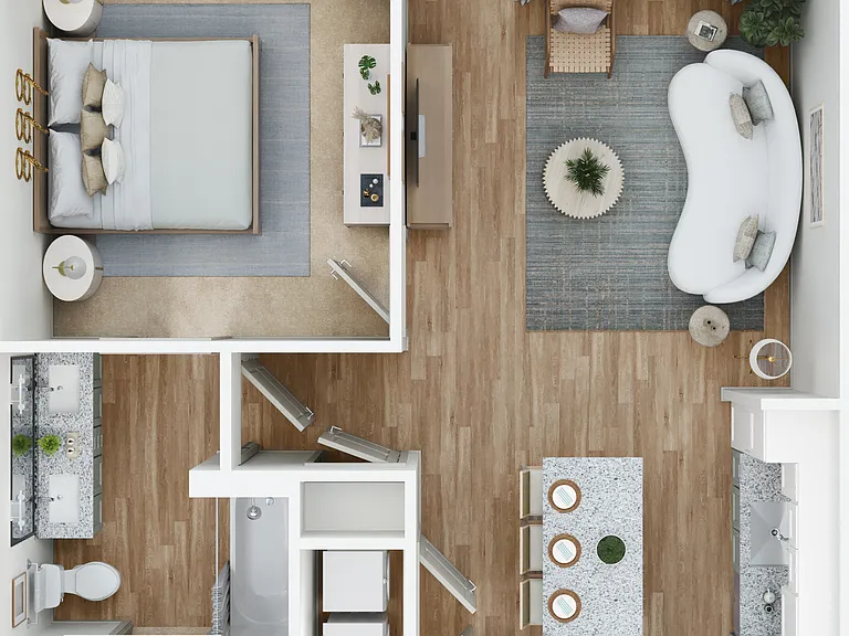 Explore this contemporary floor plan designed for stylish urban living. Explore this contemporary floor plan designed for stylish urban living.