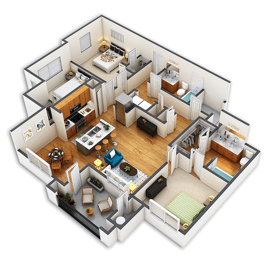 Floor plan Lawrence1