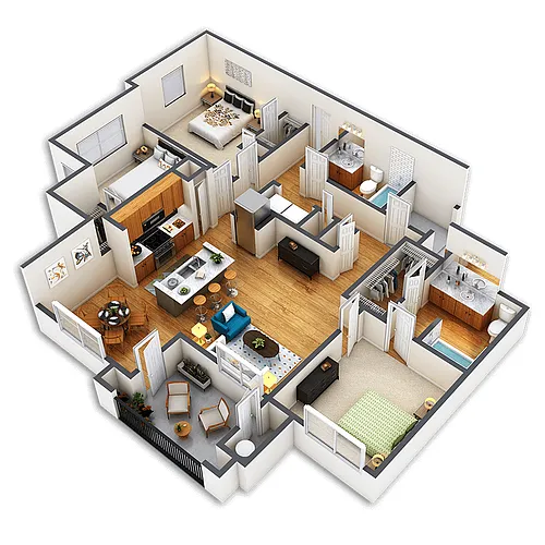 Floor plan Lawrence1 Platinum