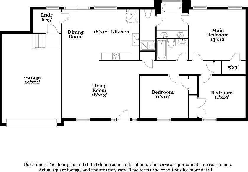 3 bed, 2.0 bath, 1555 sqft, $2,080 — Photo 2