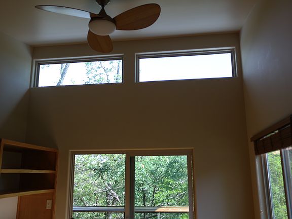 Front room, vaulted ceilings