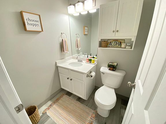 Downstairs half bath