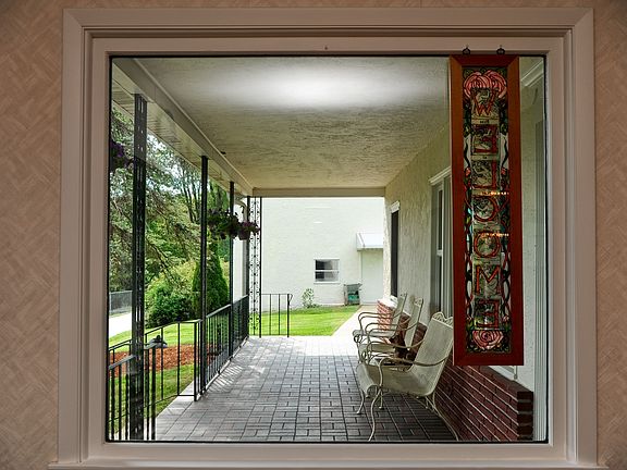 Front Porch, from Dining Rm