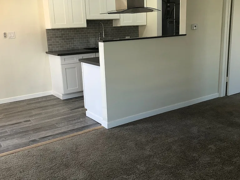 Living room to kitchen