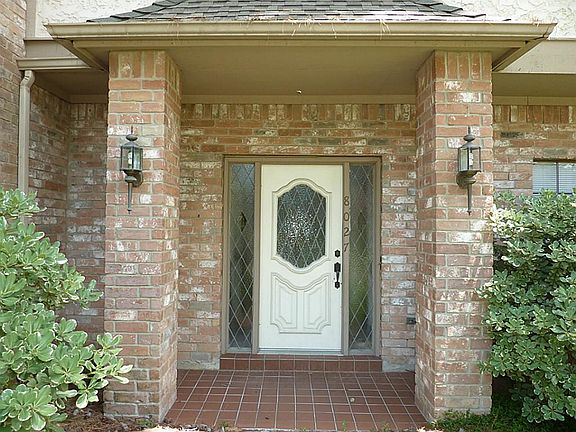 Covered porch at entry