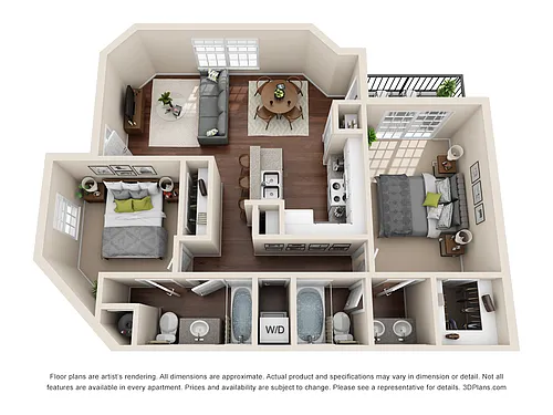 Floor plan B3