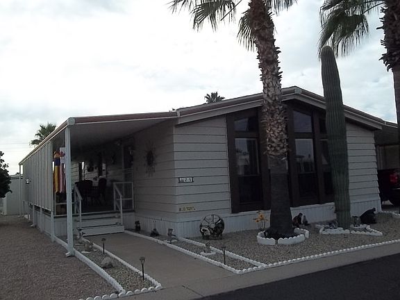 Side view of home