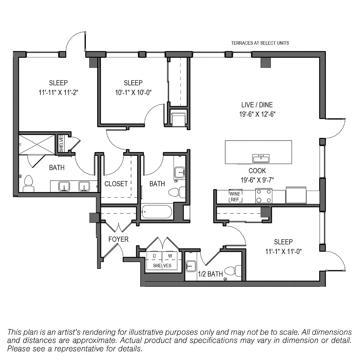 Floor plan P9