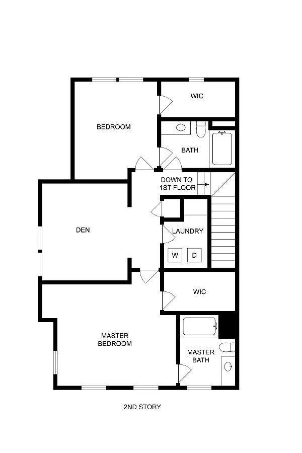 Floor plan Townhome