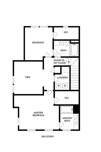 Floor plan Townhome