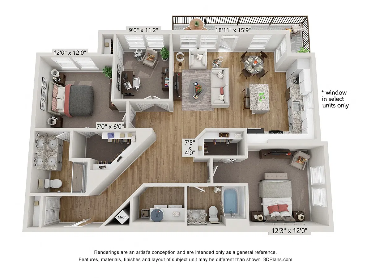 Floor plan B5 - Oxford