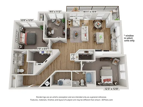 Floor plan B5 - Oxford