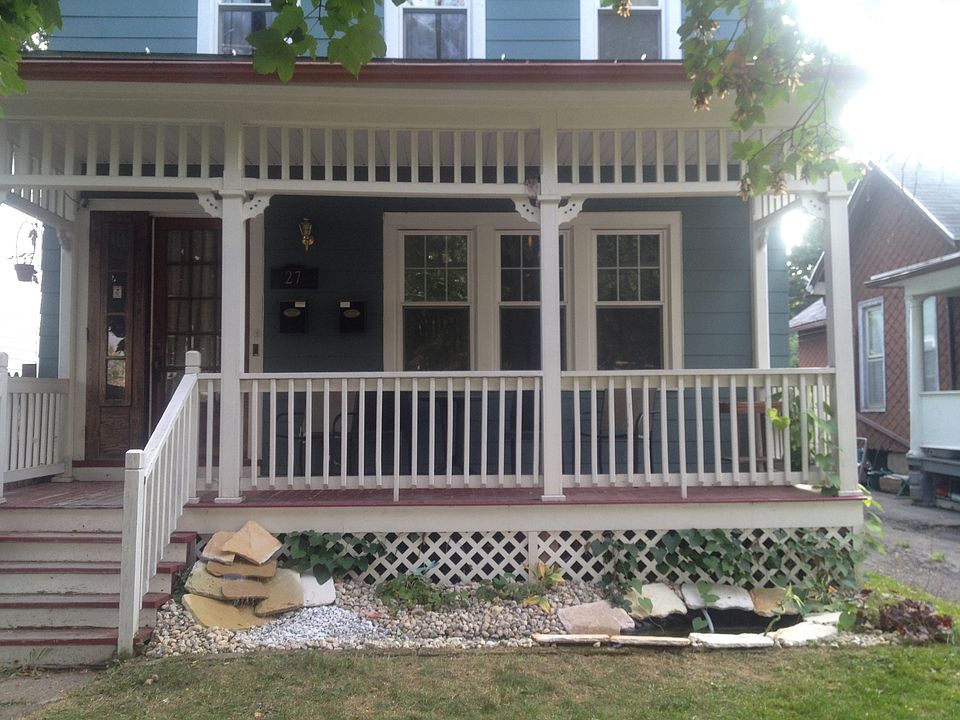 Front w/pond & waterfall