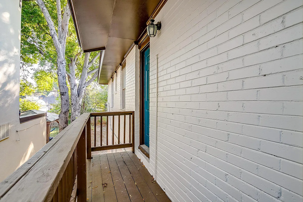 Photo 2 of 18 - 3417 S University Dr #C - Fort Worth, TX Balcony - 3417 S University Dr #C