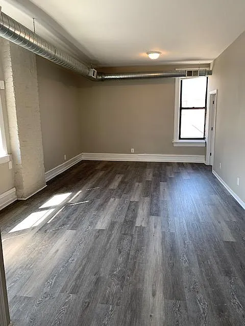 Wide open living room space.