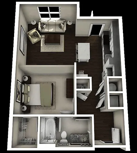 Floor plan Iverson