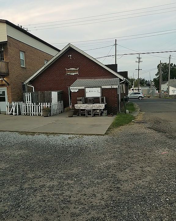 Parking.  Two entrances
