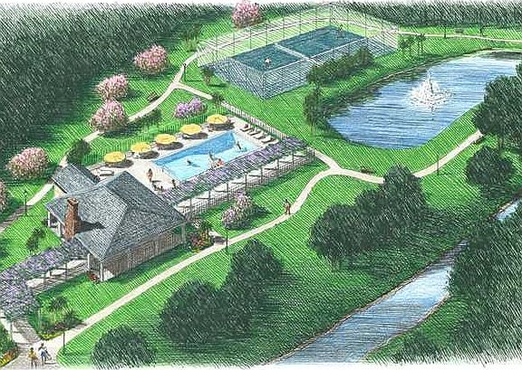 Relax with Pool, tennis and amenties center!