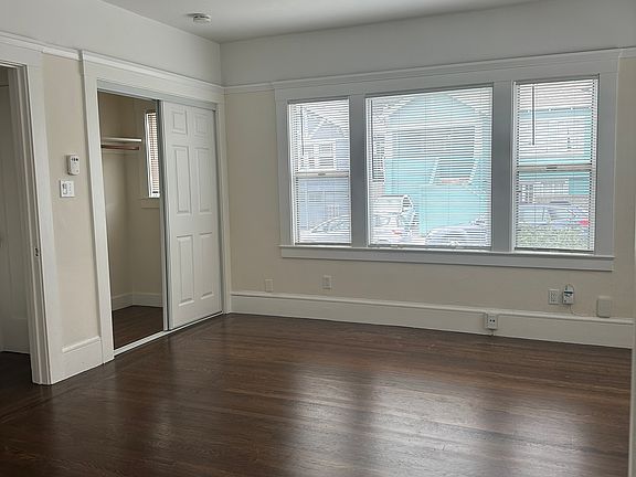 Bedroom space w/ closet