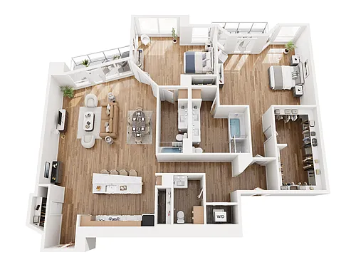 Floor plan B3