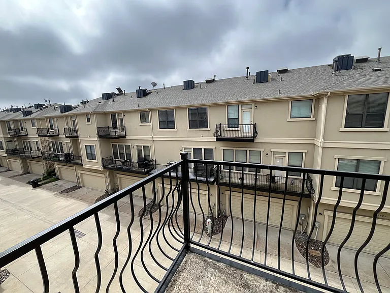 Master bedroom balcony