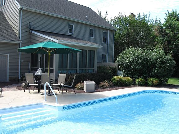 Pool view toward Sunroom
