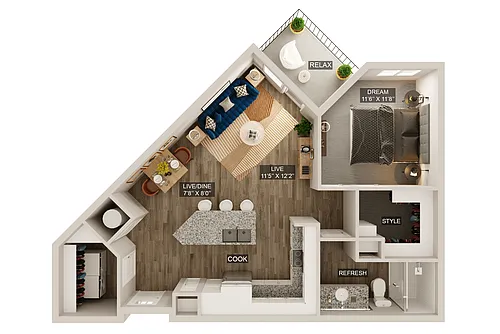 Floor plan A2