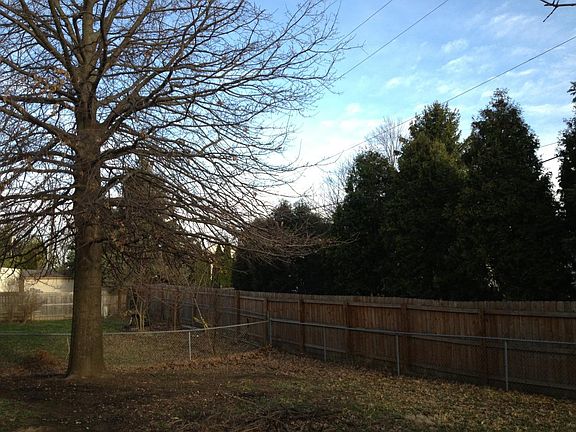 Fenced Back Yard with Deck