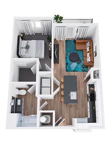 Floor plan A1