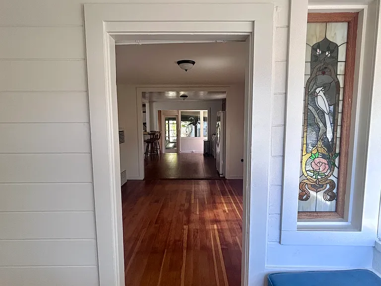 Entry looking into Dining Room