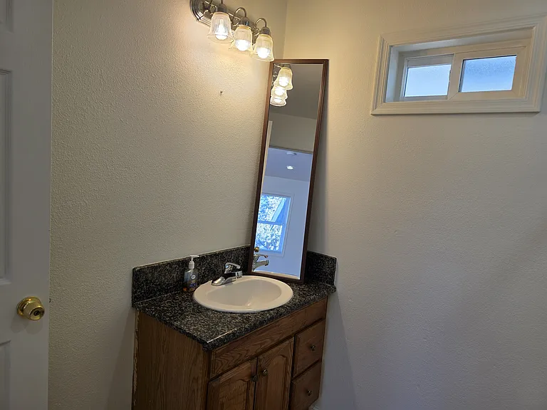 Bathroom in extra living space