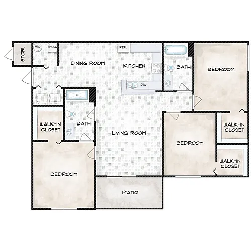 Floor plan C2R
