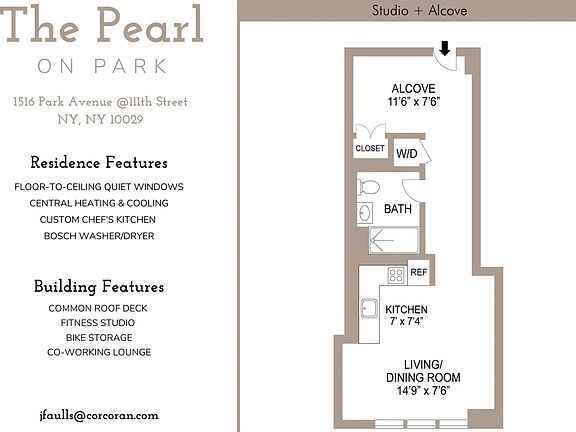 2nd image of 1516 Park Ave #7F