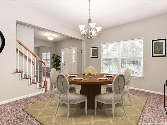 9 foot ceilings. Neutral decor.