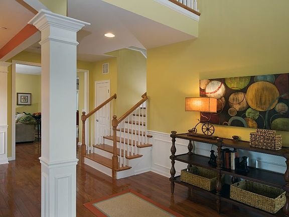 Elegant Two-Story Foyer