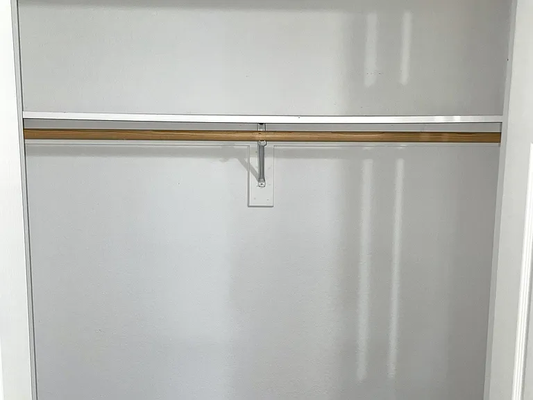 Entryway and bedroom closets