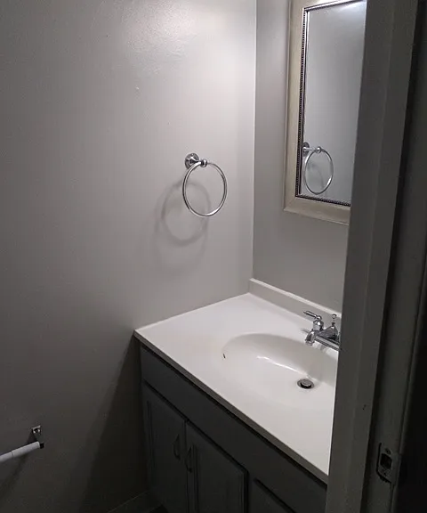 Half bath downstairs