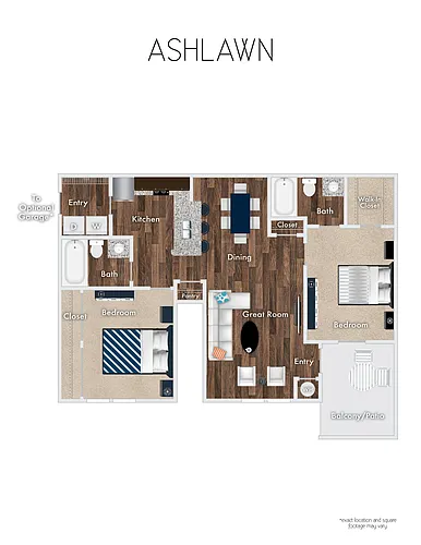 Floor plan Ashlawn