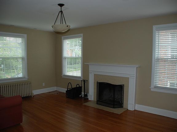 Great room with fireplace and great natural light
