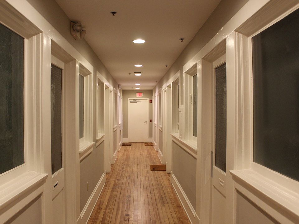 Second floor hallway.