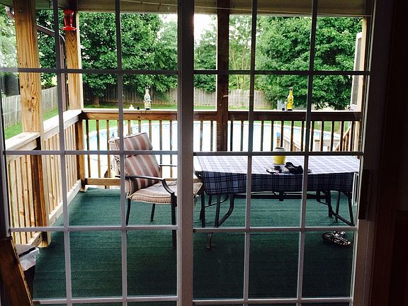 View looking outback from dining area