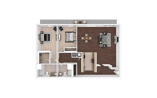 Floor plan B7U