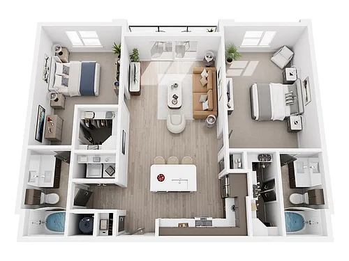 Floor plan B3