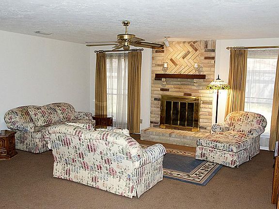 Family room. New carpet and paint.